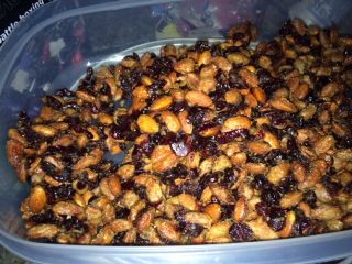 cranberry orange almond crunch image