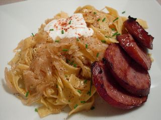 Hungarian Cabbage and Noodles (Haluska) image