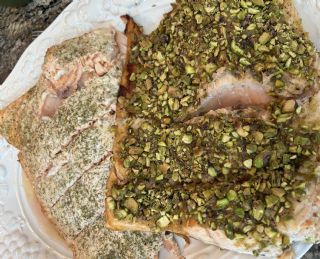 Pistachio Crusted Salmon image